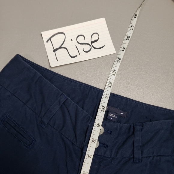 Gap factory womans navy blue boot cute pants size 2 - Picture 8 of 10